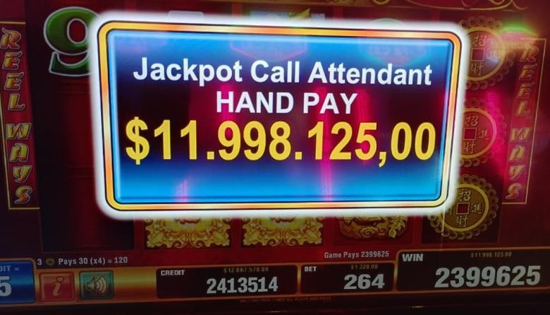 Apostador se lleva $11.998.125 en Bingo Golden Palace de Necochea