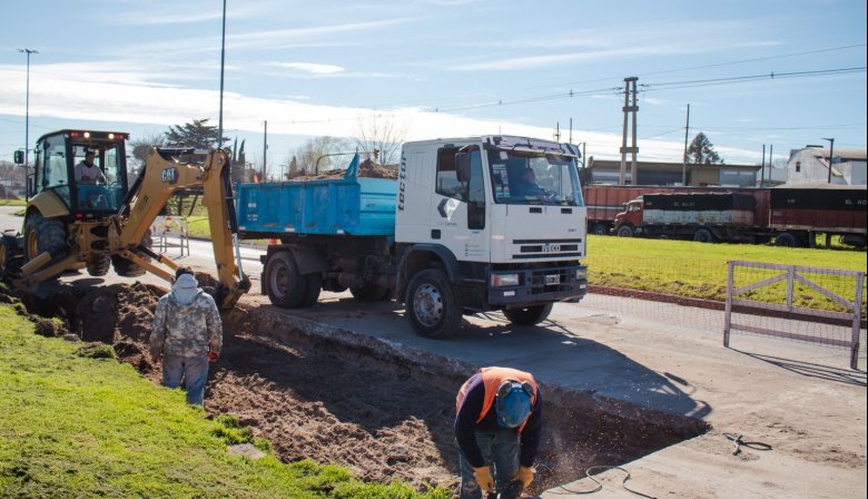 Avenida Almirante Brown: Finalizó la primera etapa de iluminación LED en Quequén