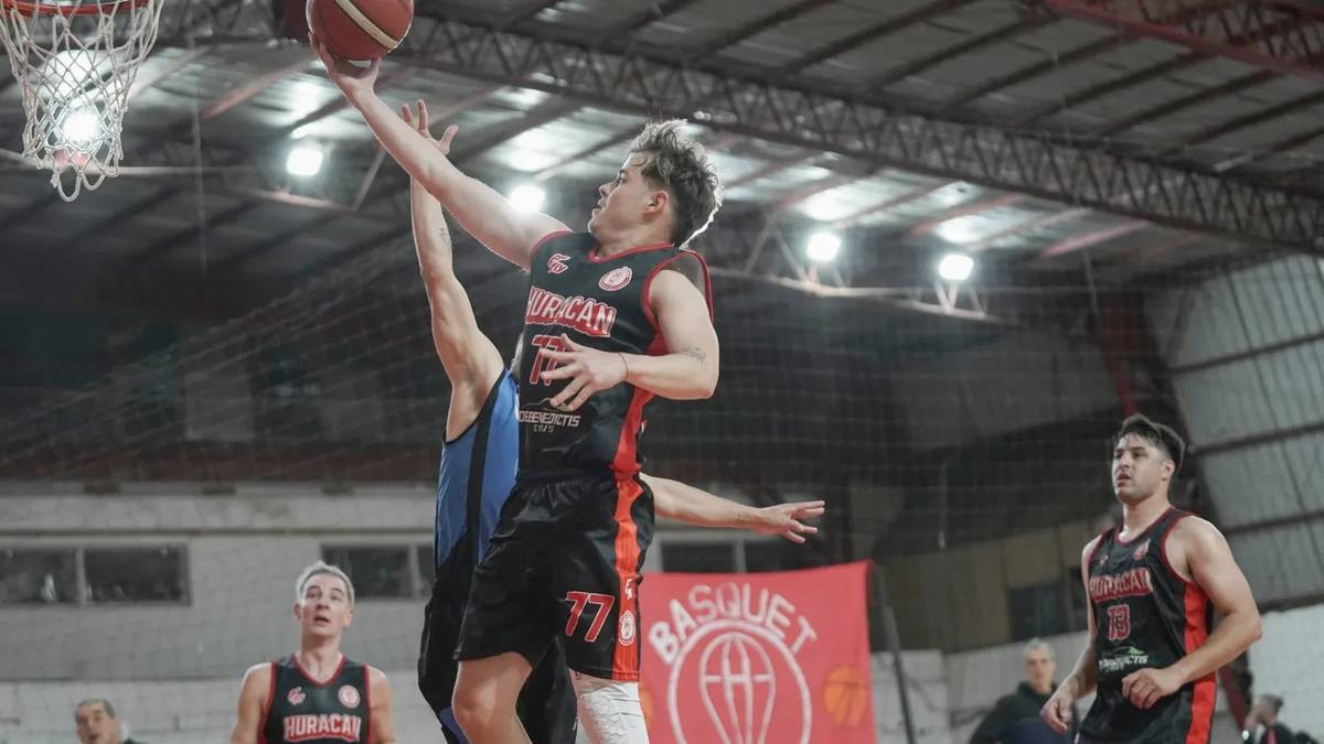Huracán venció 105 a 75 a Villa del Parque y sigue invicto en el básquet local