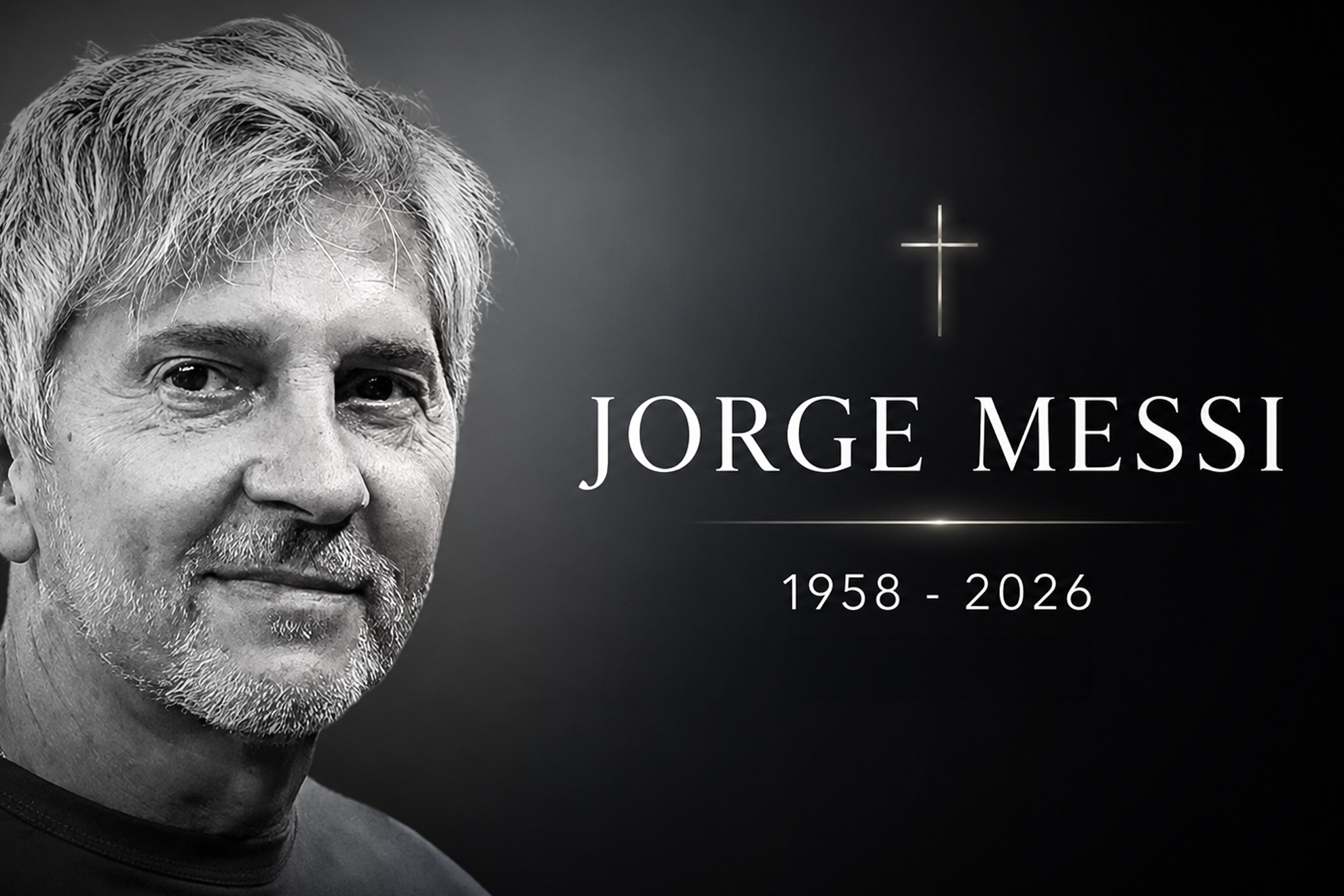 Messi en despide a su padre en Rosario