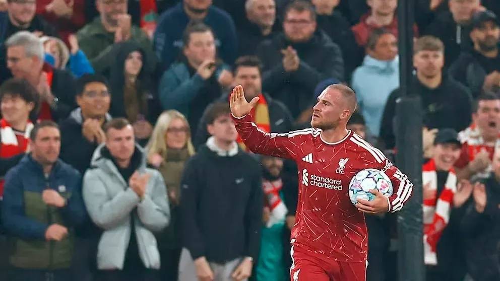 El gran momento de Alexis Mac Allister en el Liverpool
