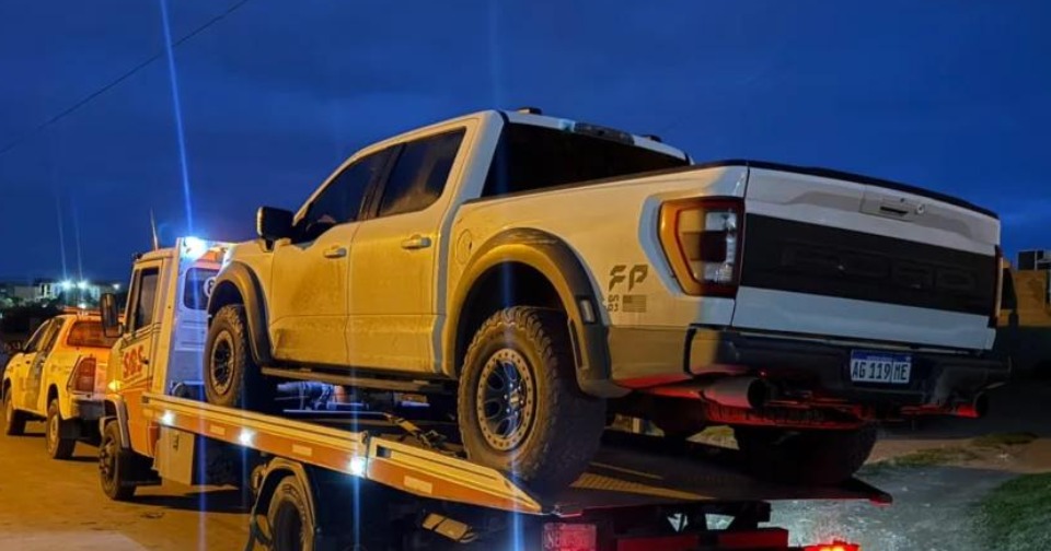 Atrincherados en Quequén: secuestran camioneta tras maniobras peligrosas