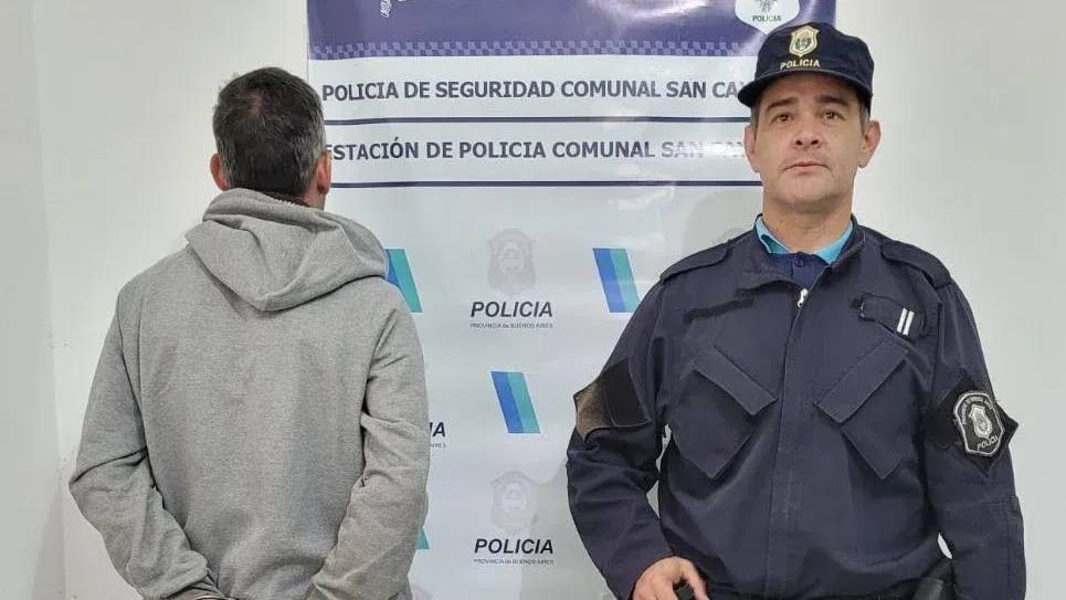 Detuvieron en San Cayetano a un hombre que violó el arresto domiciliario