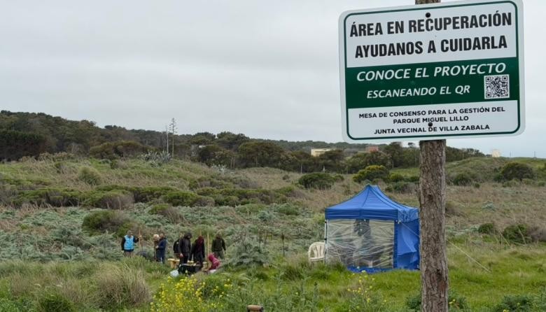 Recuperan un predio en Villa Zabala para frenar basurales y proteger dunas